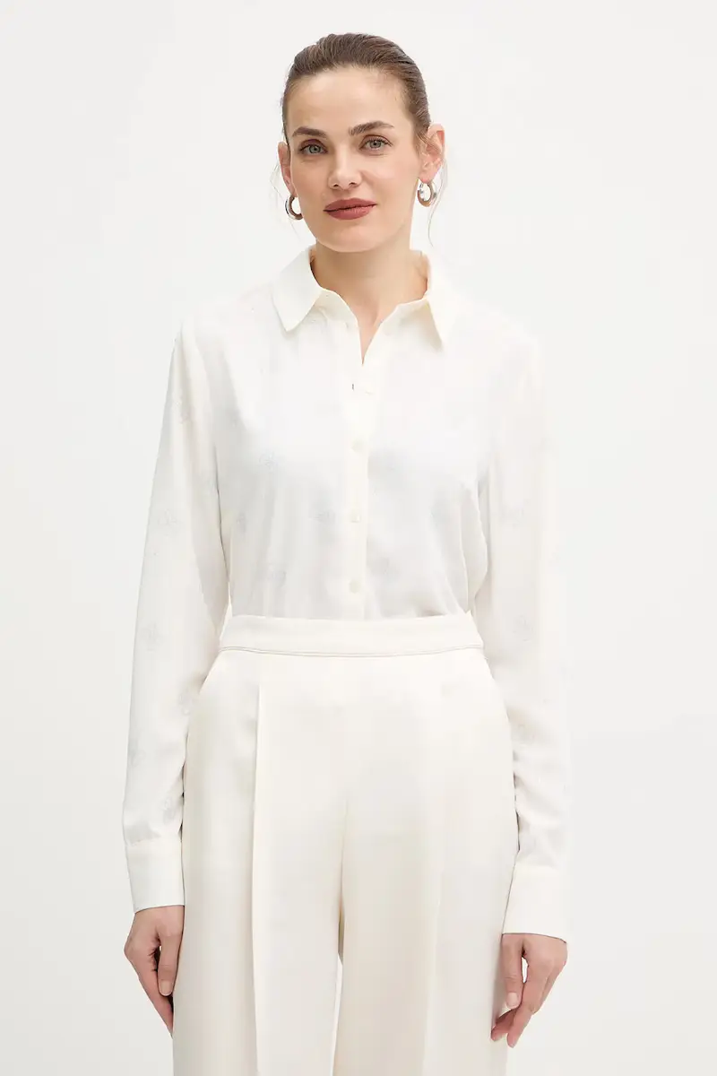 camicia donna colore beige W5BH80 W2982