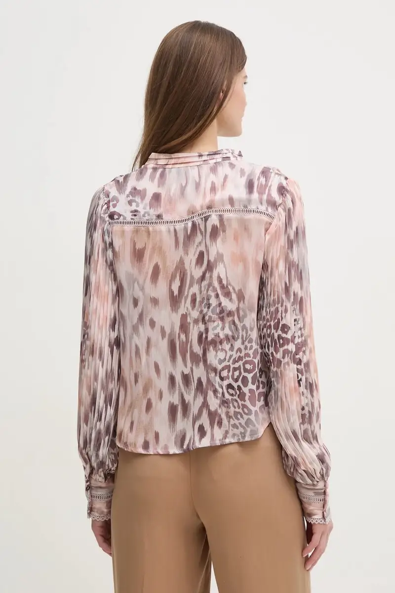 camicia donna colore rosa W5RH16 WDW82 miniatura 3