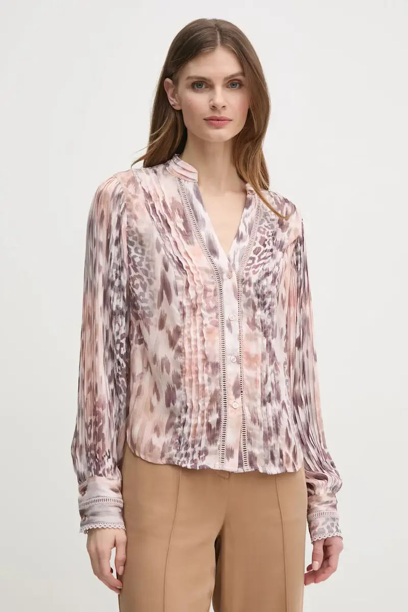 camicia donna colore rosa W5RH16 WDW82