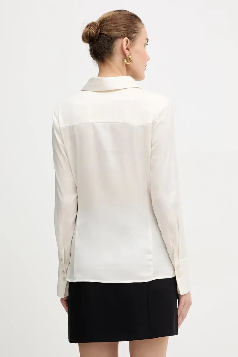 camicia FERNANDA donna colore beige W5BH83 WF1T2 miniatura 3