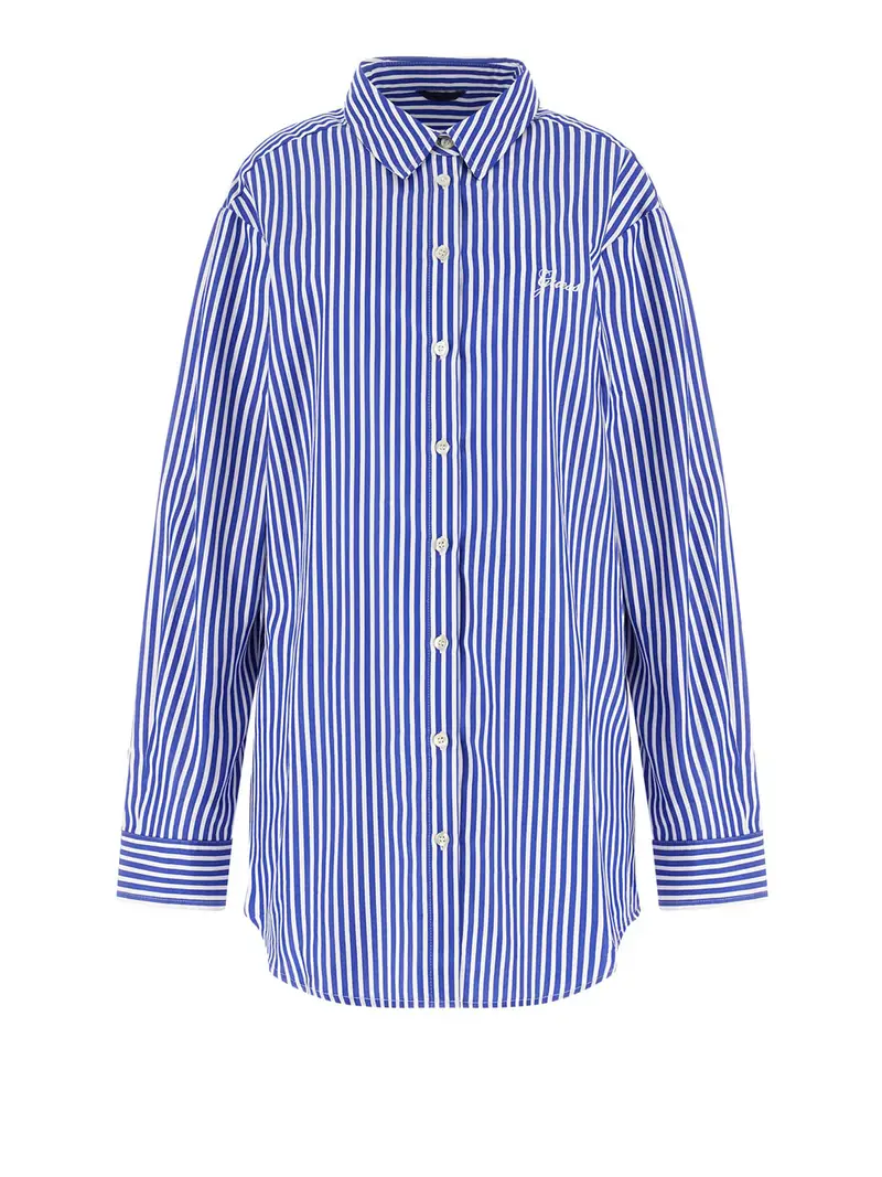 camicia guess tecla da donna - blu