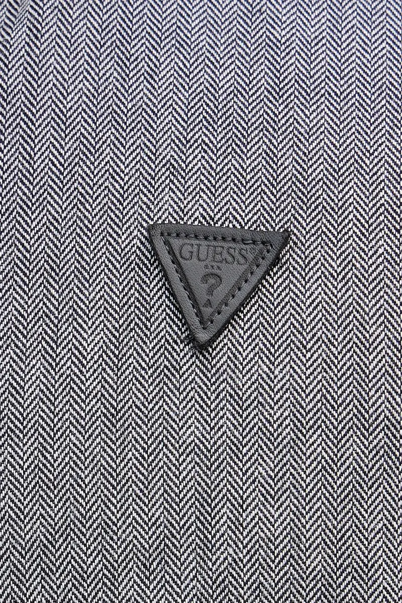 camicia in cotone HERRINGBONE Grigio miniatura 5