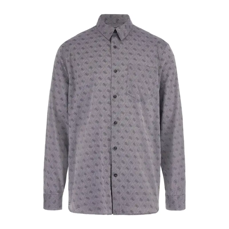 Camicia jacquard Guess 4G