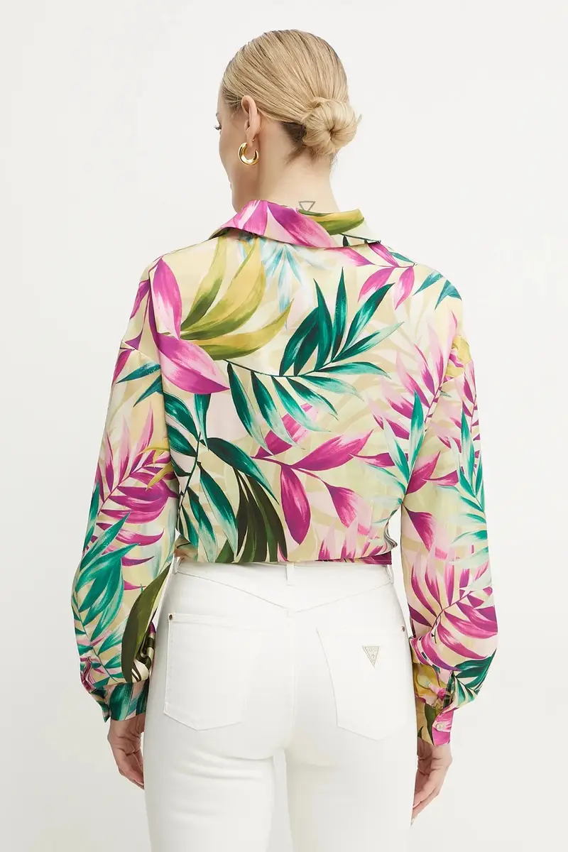 camicia JUN donna colore giallo W5GH0I WH9C2 miniatura 3