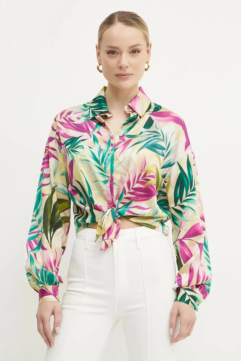 camicia JUN donna colore giallo W5GH0I WH9C2