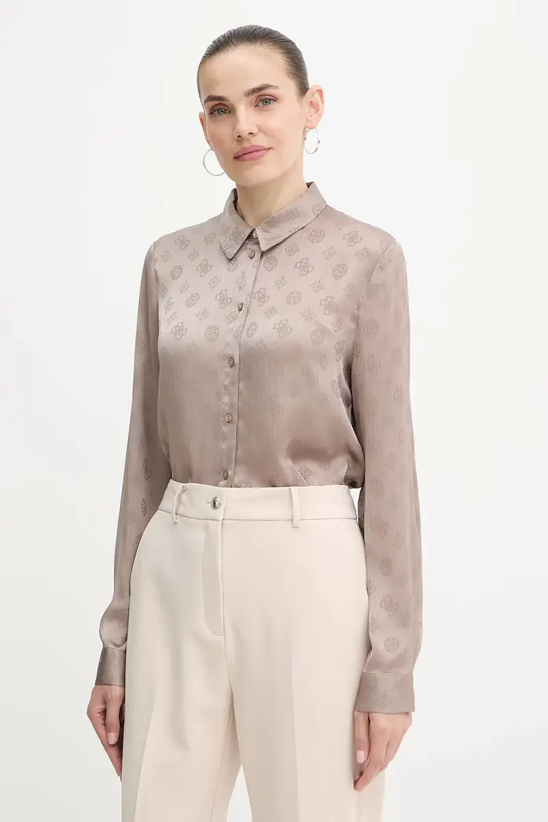 camicia MARTHE donna colore beige W5YH1A WHCR2