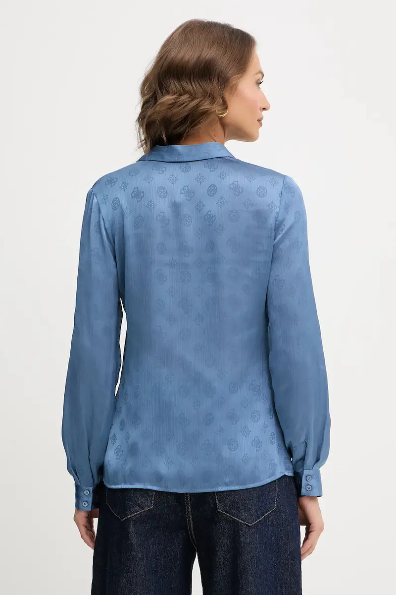 camicia MARTHE donna colore blu W5YH1A WHCR2 miniatura 3