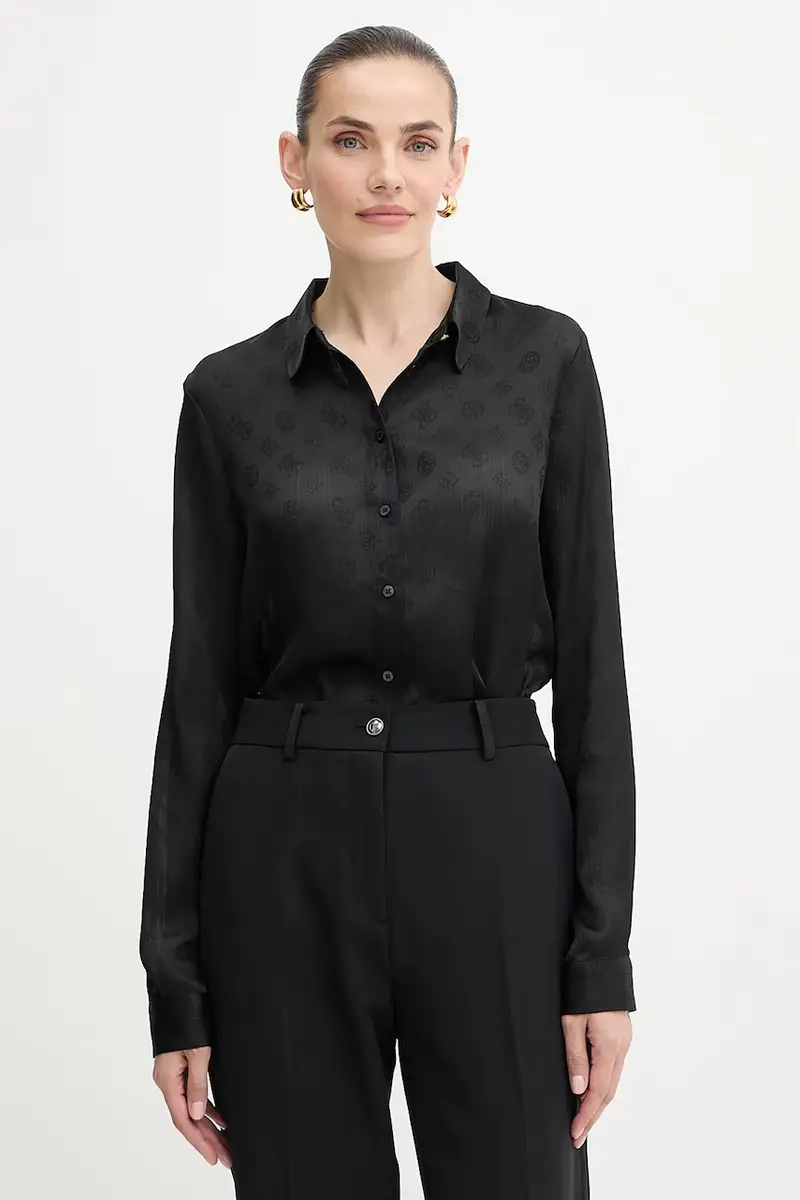 camicia MARTHE donna colore nero W5YH1A WHCR2