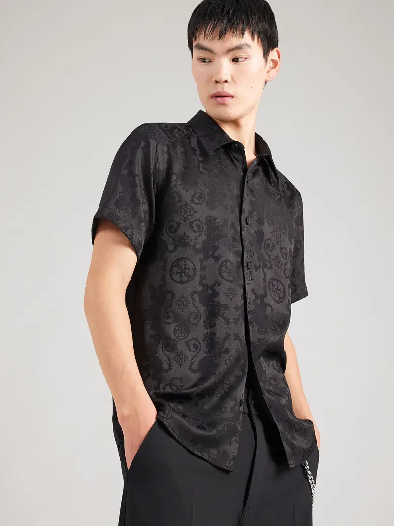 Camicia nero miniatura 2