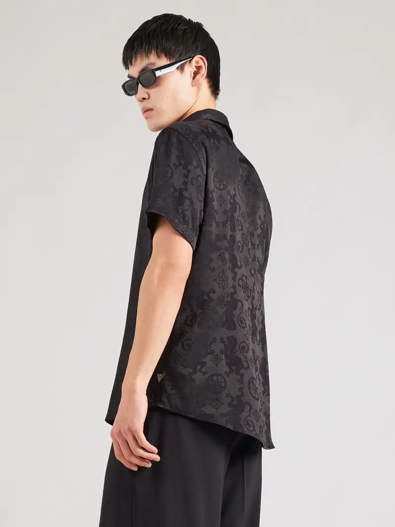 Camicia nero miniatura 3