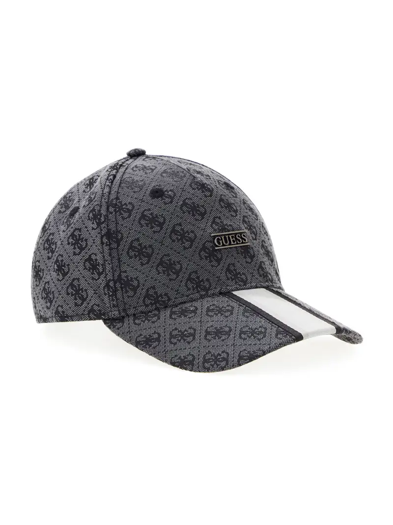 Cappello da baseball 'Boston' beige / grigio scuro / nero / offwhite