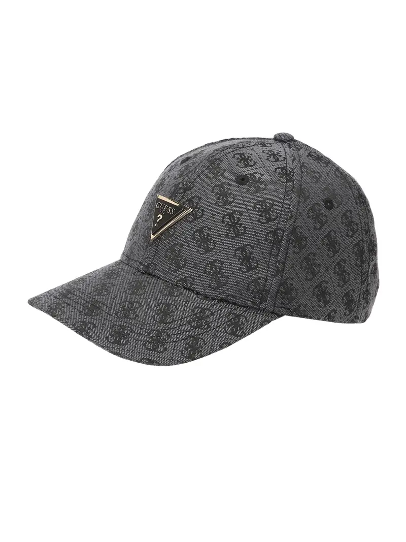 Cappello da baseball 'Katya' grigio scuro / nero