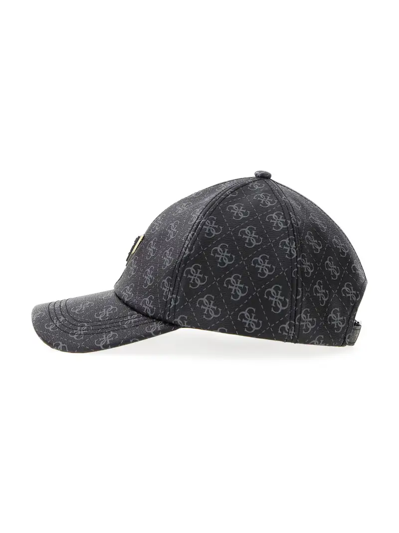 Cappello da baseball 'MILANO' grigio chiaro / nero