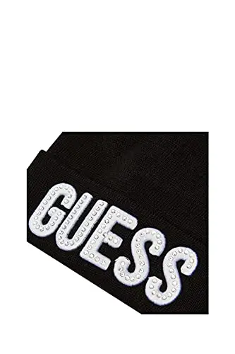 GUESS? CAPPELLO LOGO STRASS RAGAZZA, m (140), NERO miniatura 3