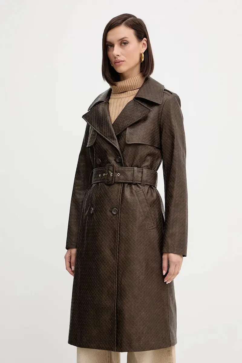 cappotto CARMEN colore marrone W5YL32 WHGT0