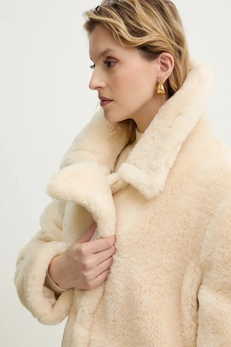 cappotto EUGENIE Beige miniatura 4