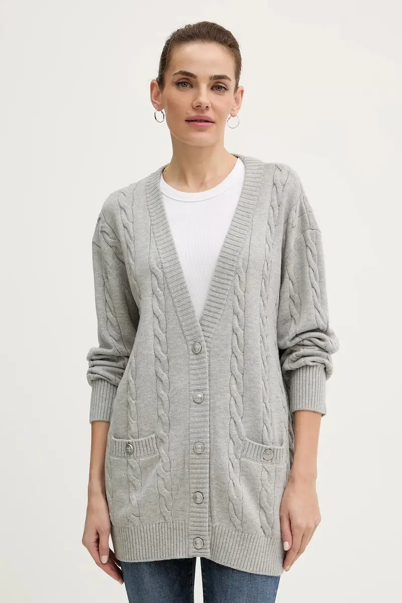Guess Cardigan Grigio 3956323