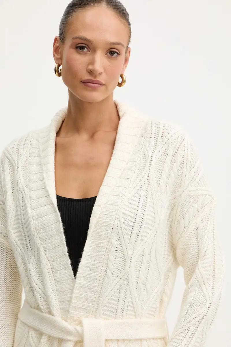 Guess Cardigan Beige 3980922 miniatura 4