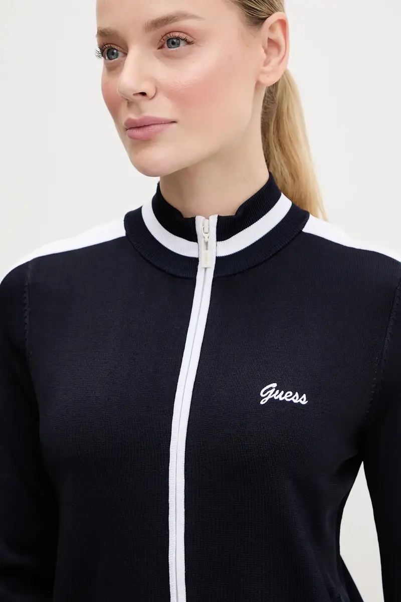 Guess Cardigan Donna Blu 3133546 miniatura 4