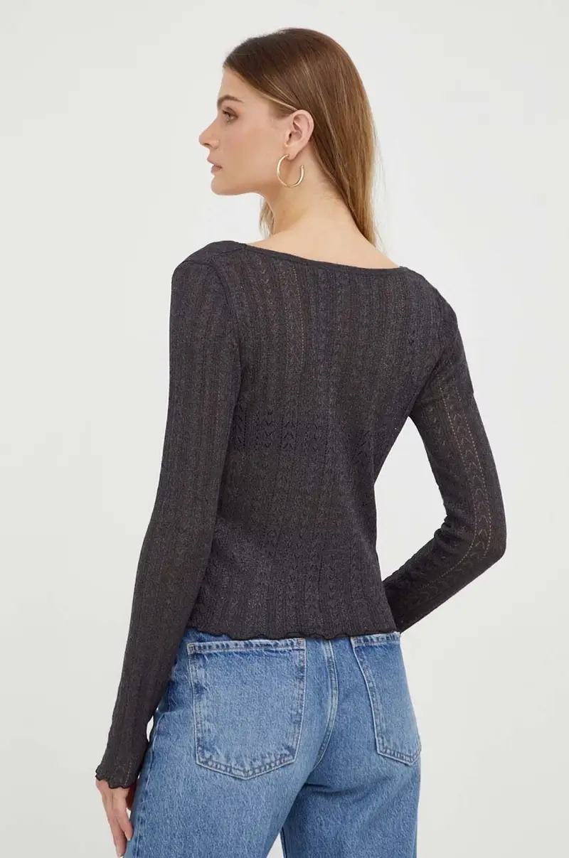 Guess Cardigan Donna Nero 2886618 miniatura 3