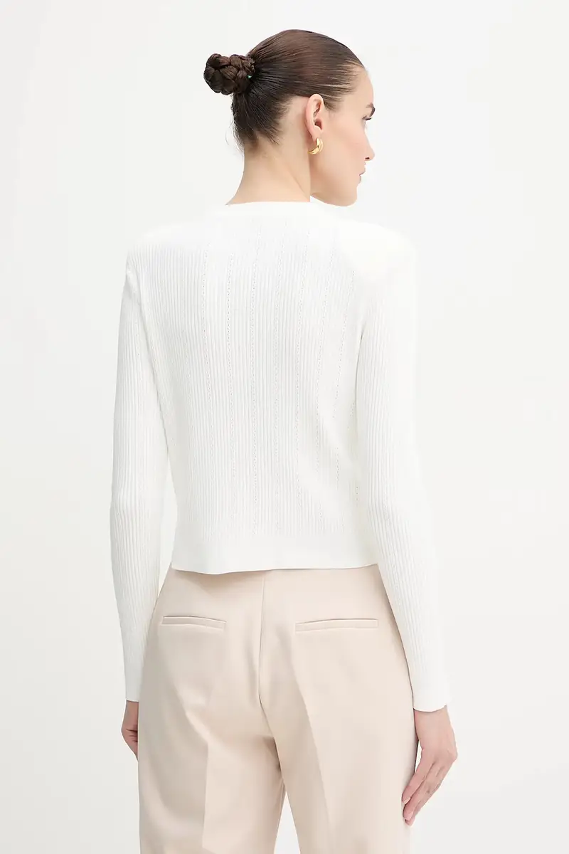 Guess Cardigan Donna Bianco 2885664 miniatura 2