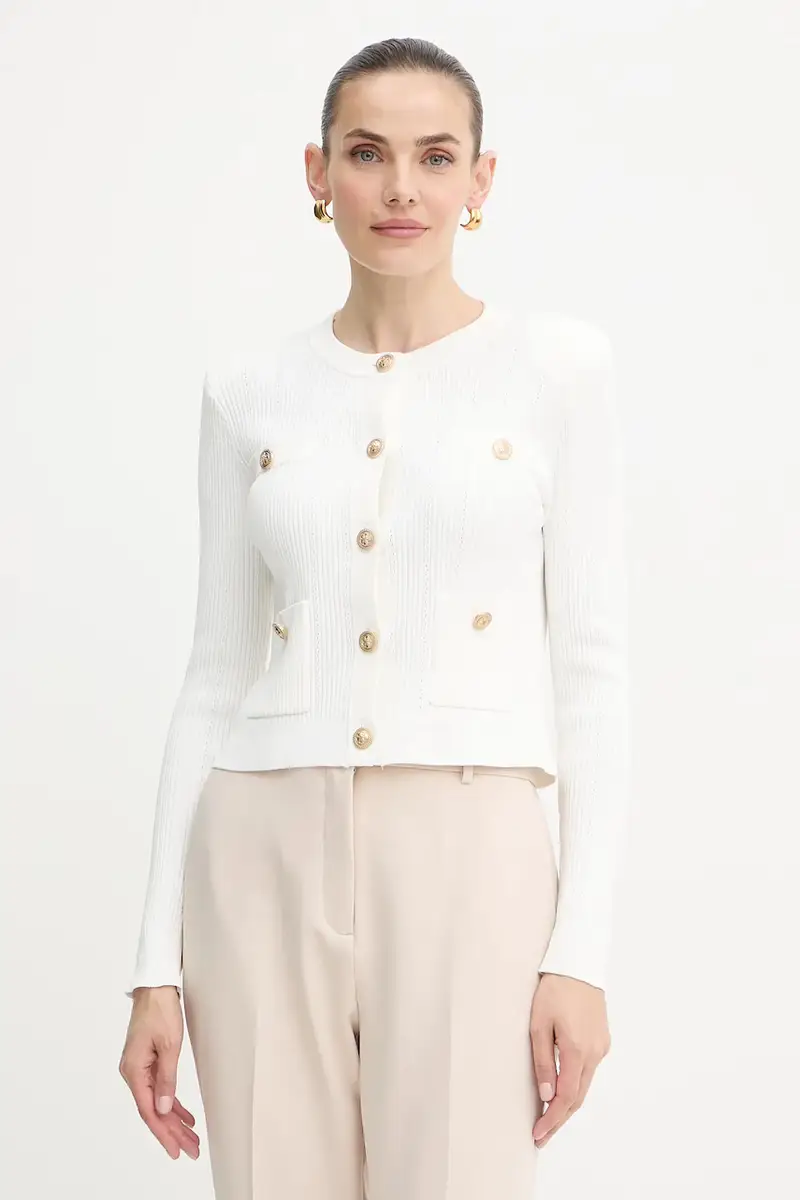 Guess Cardigan Donna Bianco 2885664