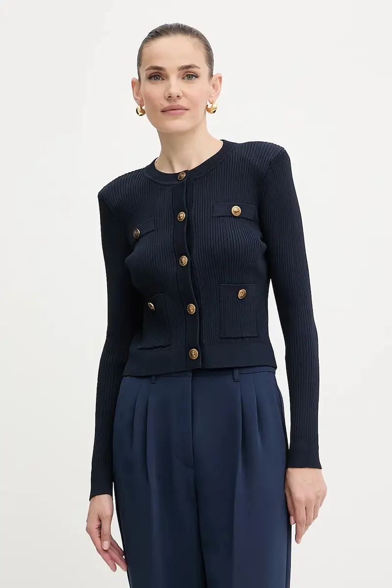 Guess Cardigan Donna Blu 3246077