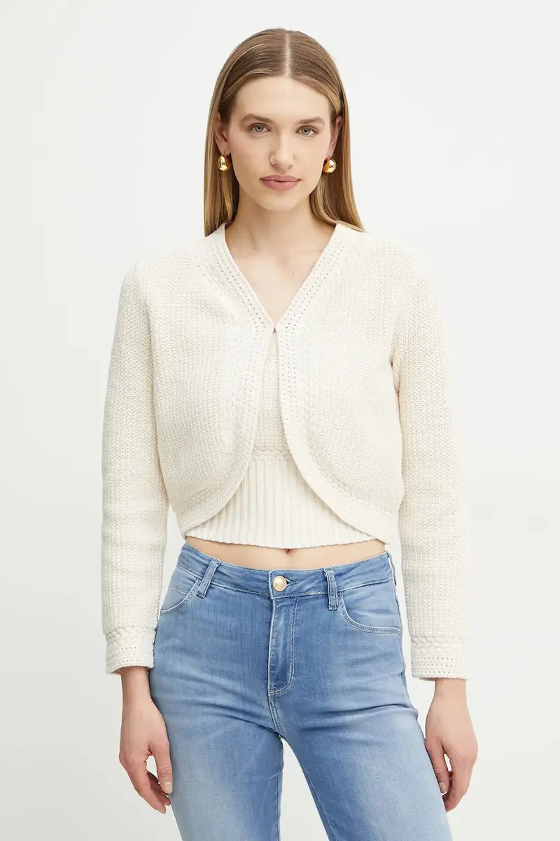 Guess Cardigan Donna Beige 3292571