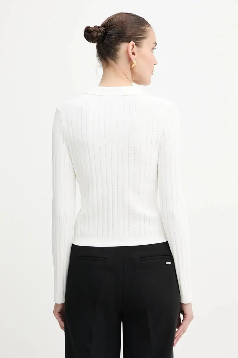 Guess Cardigan Donna Bianco 2885665 miniatura 3