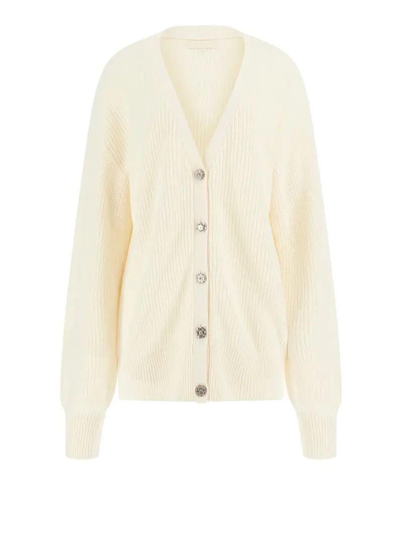 Guess Cardigan Donna Bianco 2490336