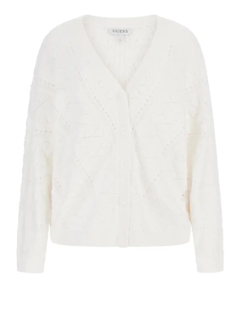 Guess Cardigan Donna Bianco 2490292