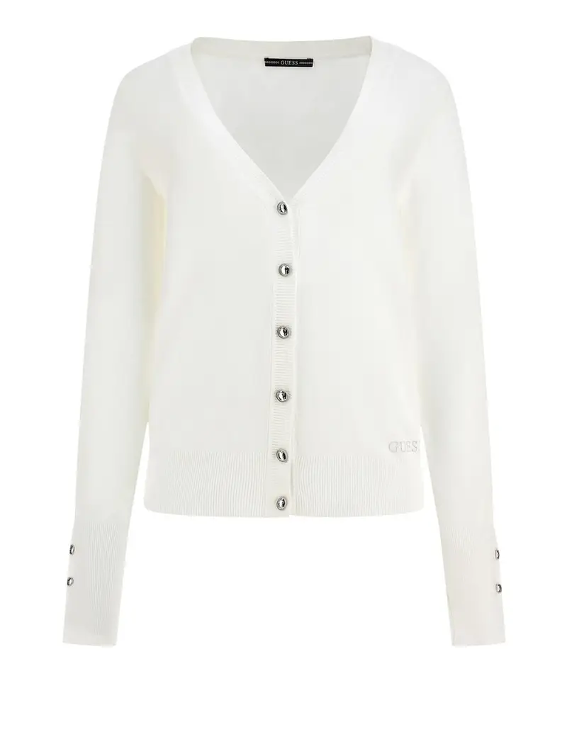 Guess Cardigan Donna Bianco 2490342