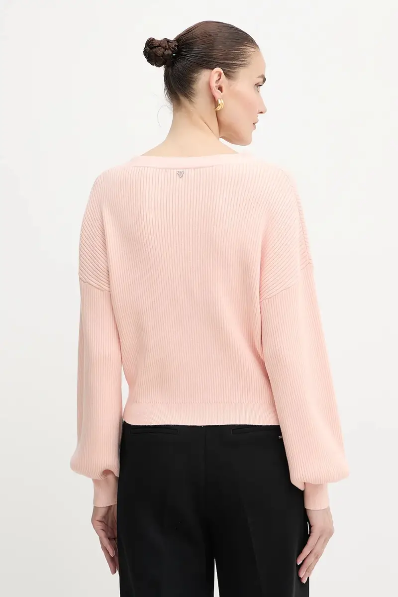 Guess Cardigan Donna Arancione 2885081 miniatura 3