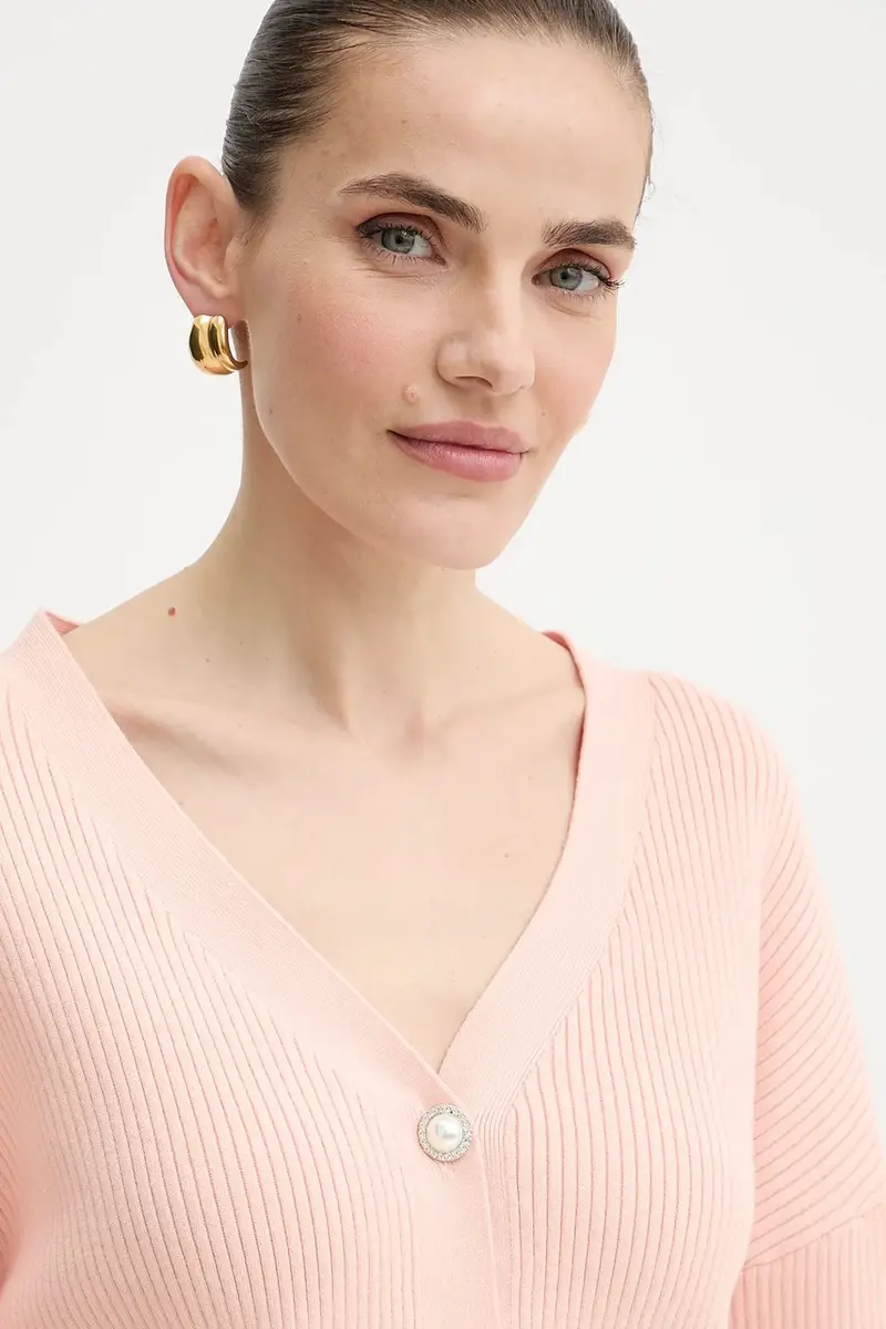 Guess Cardigan Donna Arancione 2885081 miniatura 4