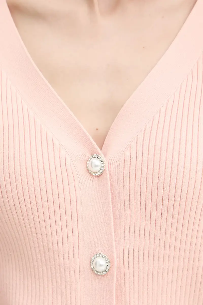 Guess Cardigan Donna Arancione 2885081 miniatura 5