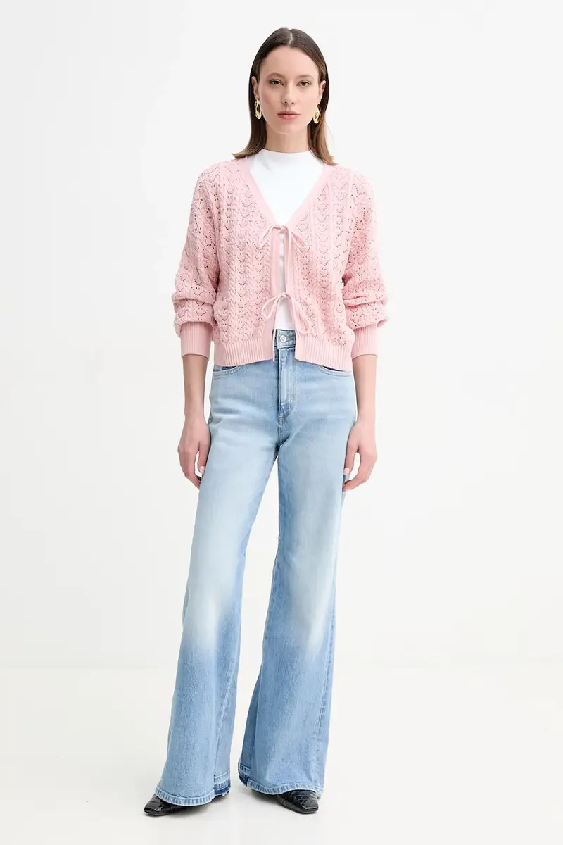 Guess Cardigan Donna Rosa 3339298 miniatura 2