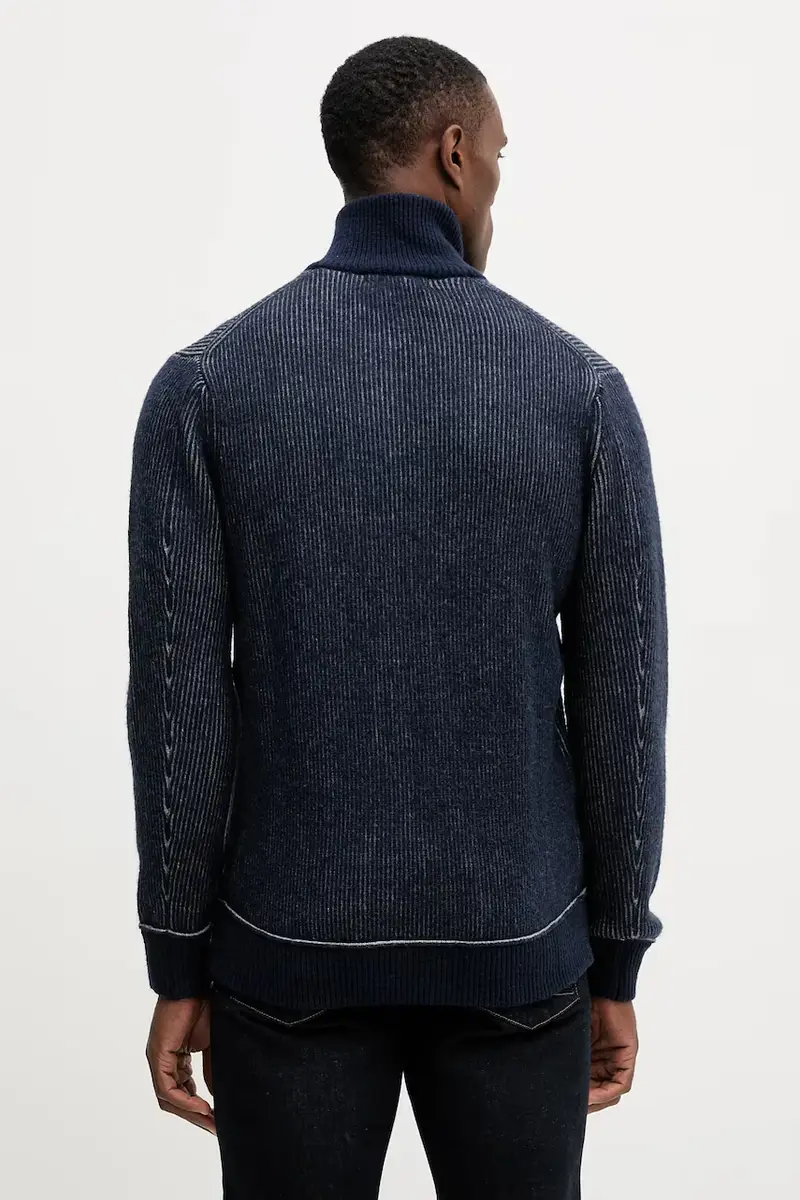 Guess Cardigan Uomo Blu 3596348 miniatura 3