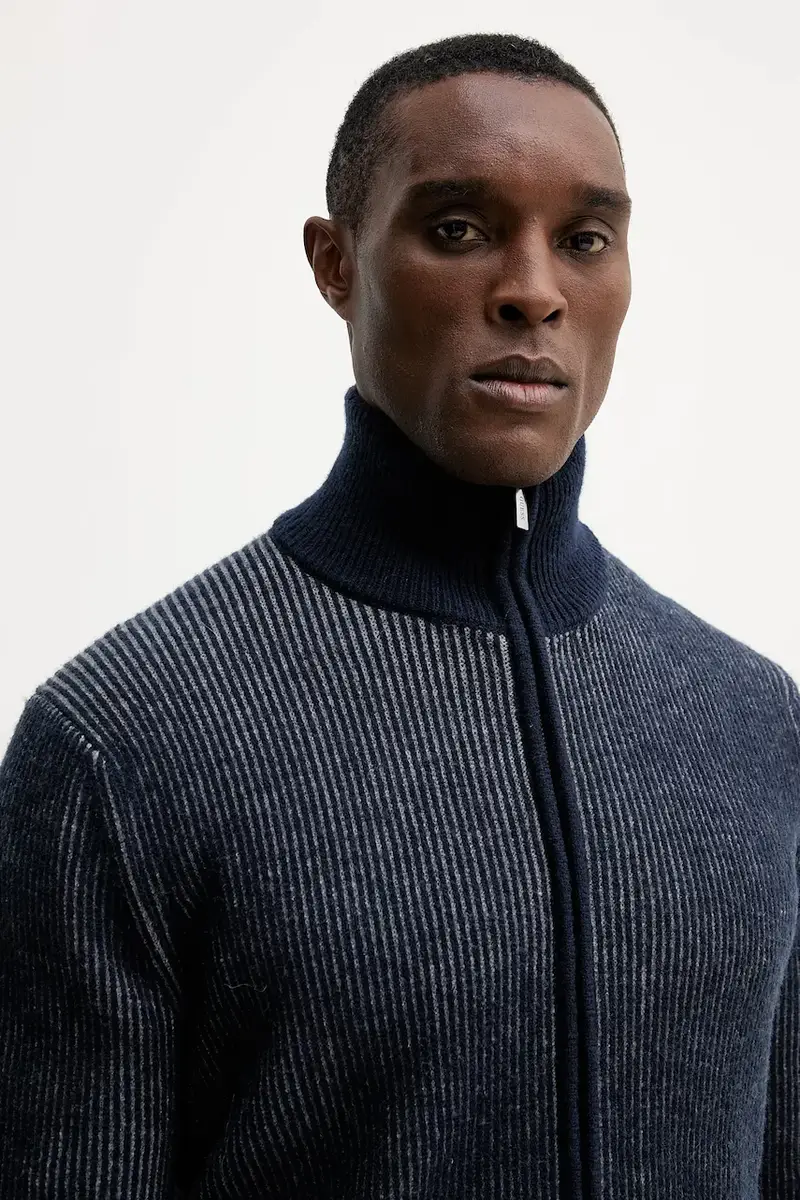 Guess Cardigan Uomo Blu 3596348 miniatura 4