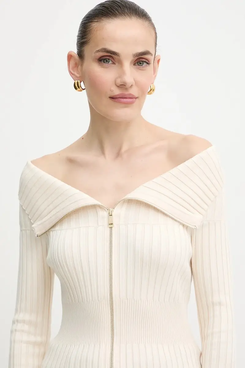 Guess Cardigan Donna Beige 2885310 miniatura 4