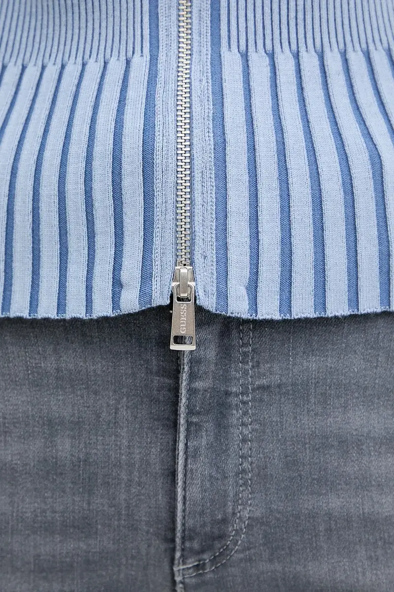 Guess Cardigan Donna Blu 2885954 miniatura 5