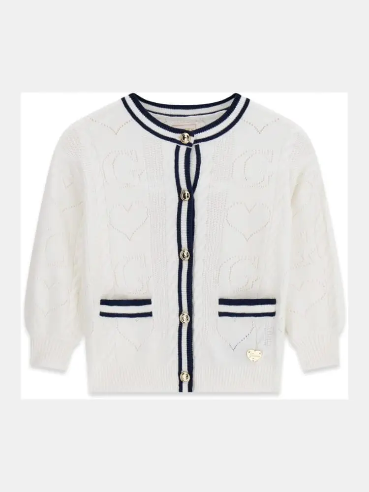 Guess Cardigan Bianco 4369809