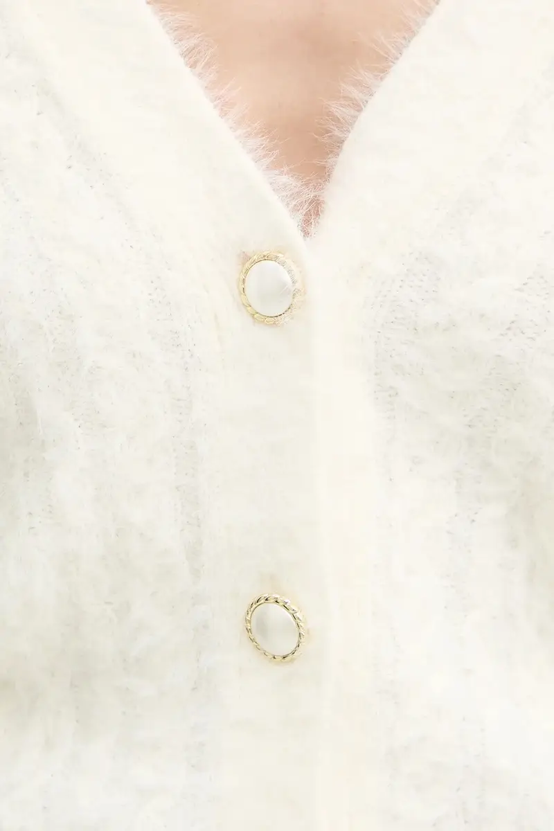 Guess Cardigan Beige 4147998 miniatura 5