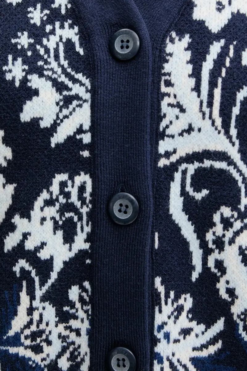 Guess Cardigan Donna Blu 3133491 miniatura 4