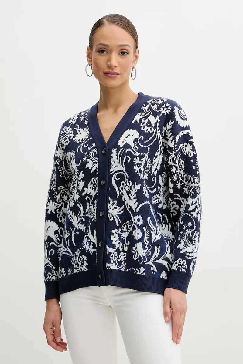 Guess Cardigan Donna Blu 3133491