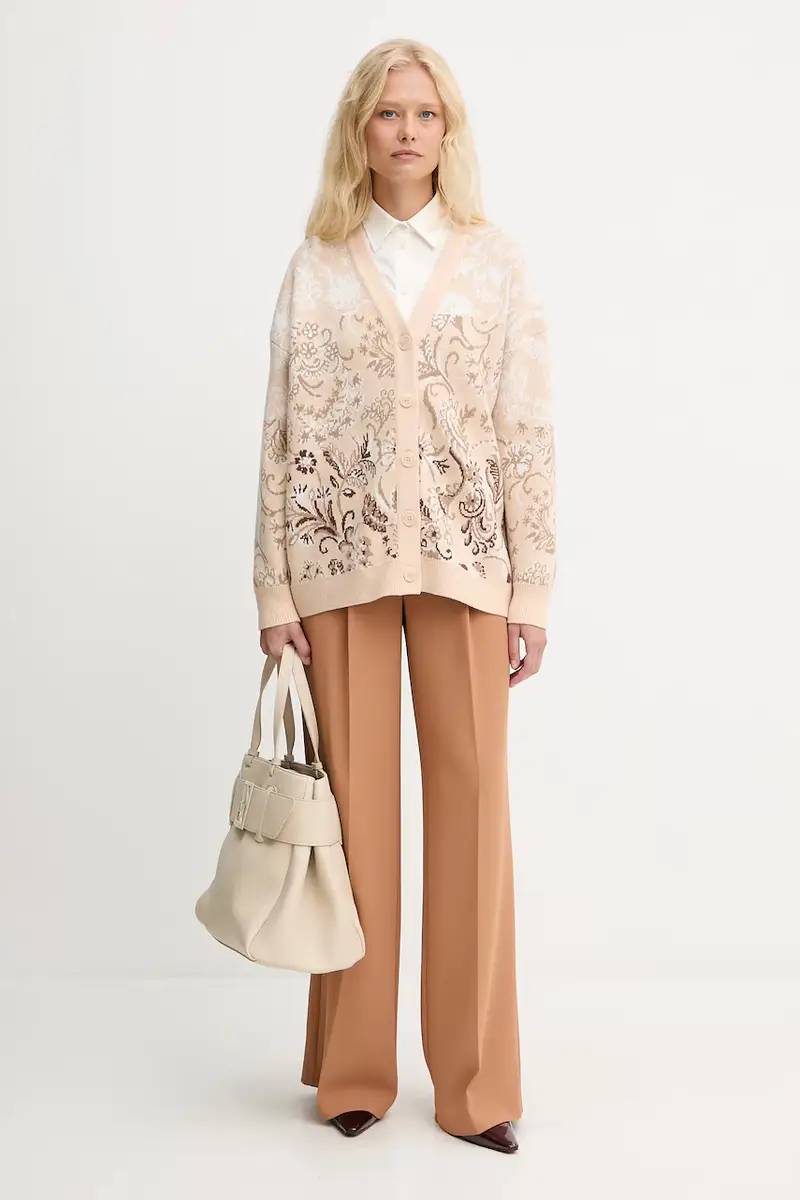 Guess Cardigan Donna Arancione 3120346 miniatura 2