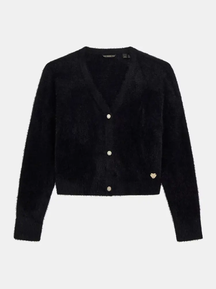 Guess Cardigan Bambina Nero 3815276