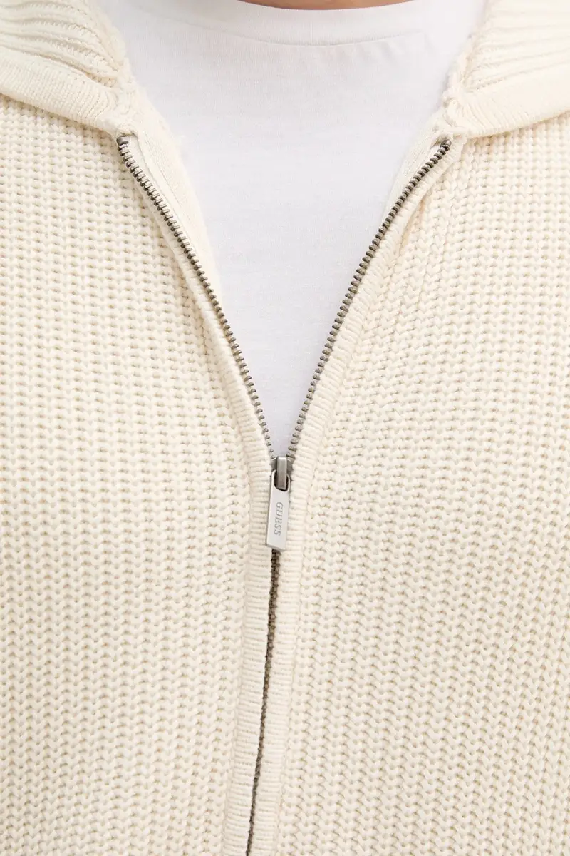 Guess Cardigan Uomo Beige 3123278 miniatura 5