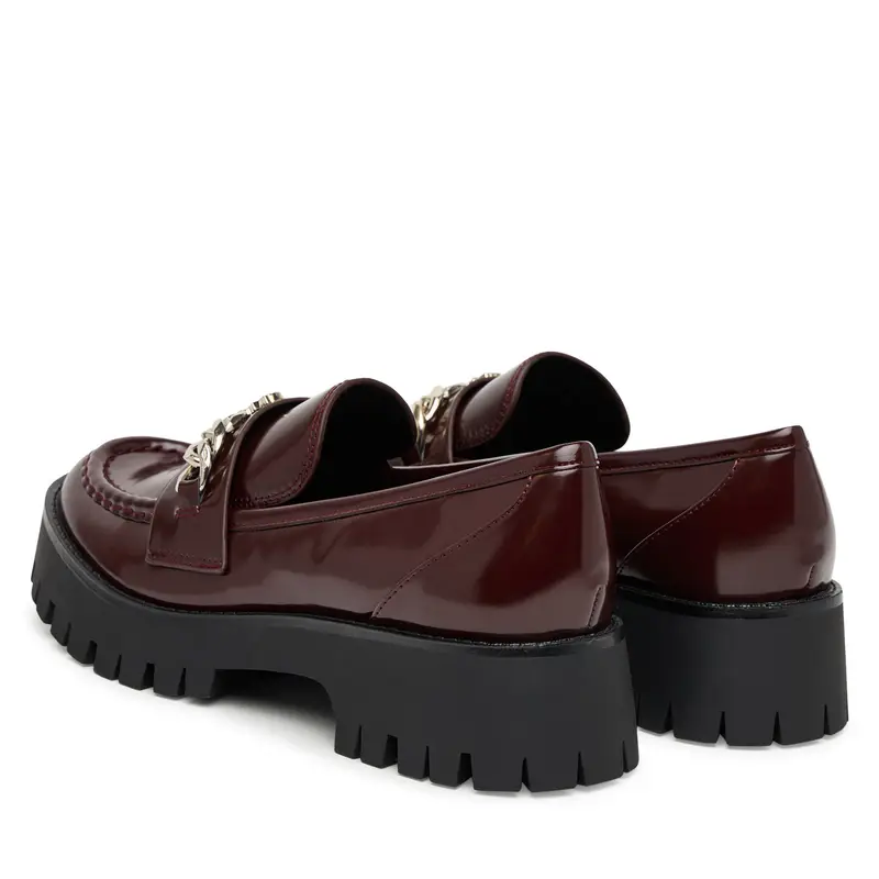 Chunky loafers Guess FLPALR ELE14 Bordeaux