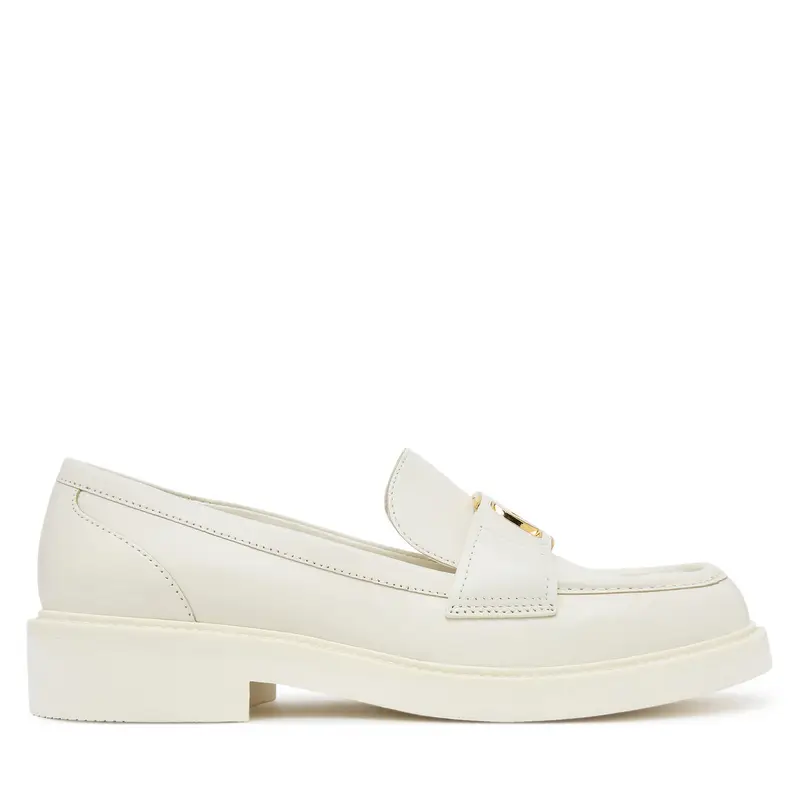 Chunky loafers Guess FLPSHU LEA14 Écru Écru