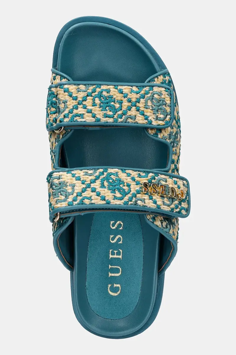 ciabatte slide FADELIZZ donna colore turchese FLJFZZ FAB19 miniatura 4